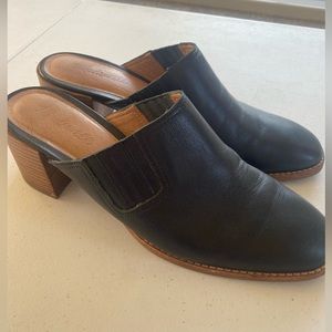 Madewell, The Carey Mule in Leather